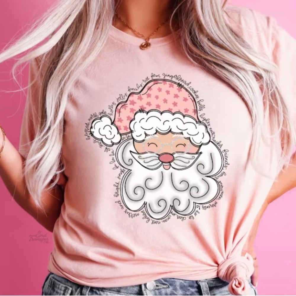 Santa Claus Christmas Crewneck Sweatshirt S M L XL